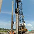 PT. Bumi Indonesia Siap Menangani Konstruksi Bor Pile di Medan Berat Tambrauw