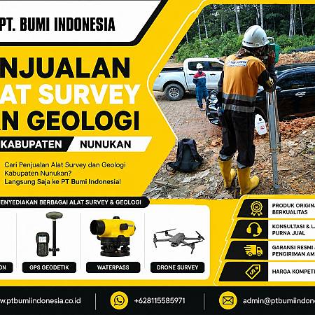 Solusi Unggulan Penjualan Alat Survey di Kabupaten Nunukan untuk Proyek Anda