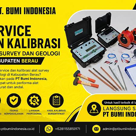 Layanan Service dan Kalibrasi Alat Survey Terpercaya di Kabupaten Berau
