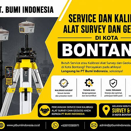 Solusi Presisi: Layanan Service dan Kalibrasi Alat Survey Andalan di Kota Bontang