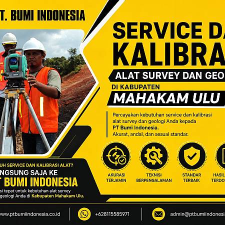 Solusi Presisi untuk Mahakam Ulu: Jasa Service dan Kalibrasi Alat Survey Terpercaya