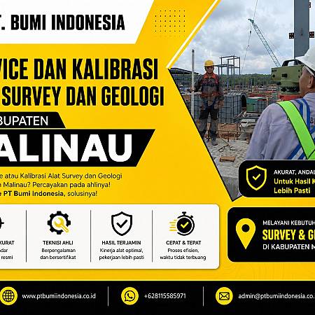Jaminan Presisi: Layanan Service dan Kalibrasi Alat Survey Terunggul di Kabupaten Malinau