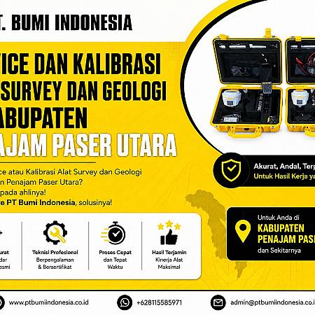 Solusi Akurasi Tinggi: Jasa Service dan Kalibrasi Alat Survey di Penajam Paser Utara